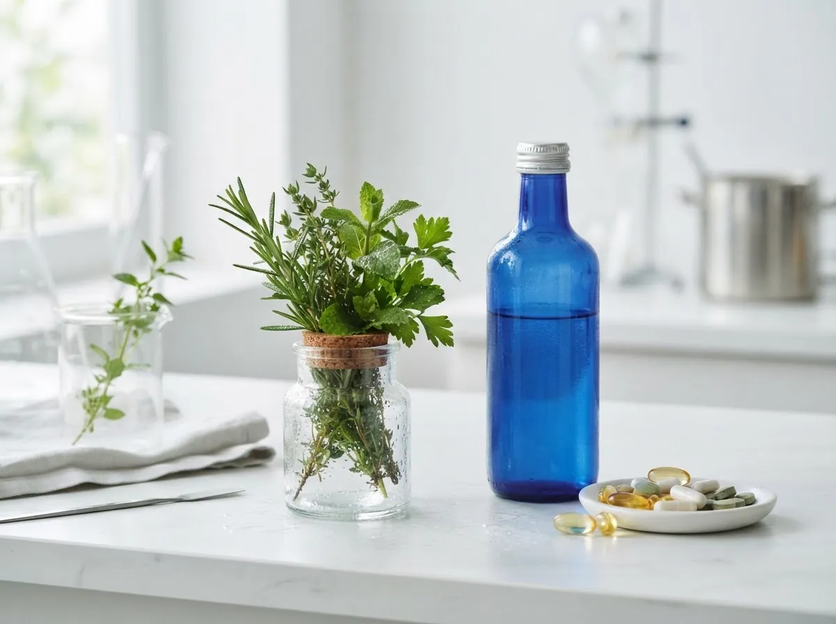 Raaka-aineita: B-vitamiineja ja mineraaleja